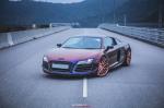 Audi R8 V10 Avery Colorflow Series by Impressive Wrap on Savini Wheels (BM13) 2017 года